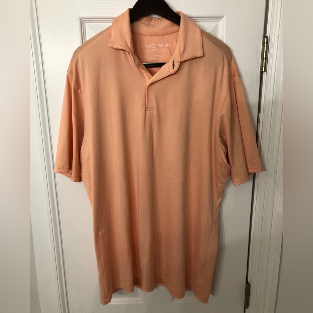 Mizzen and Main Peach polo